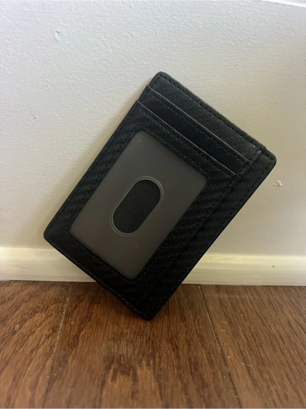Toughergun RFID Blocking Slim Wallet Carbon Fiber Black NWT